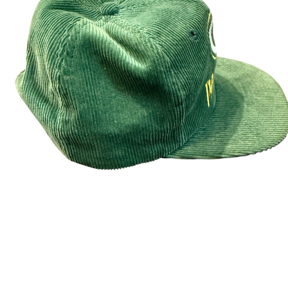 Vintage Green Bay Packers Hat Corduroy Snapback 80s Starter The Eastport NFL - Picture 3 of 8